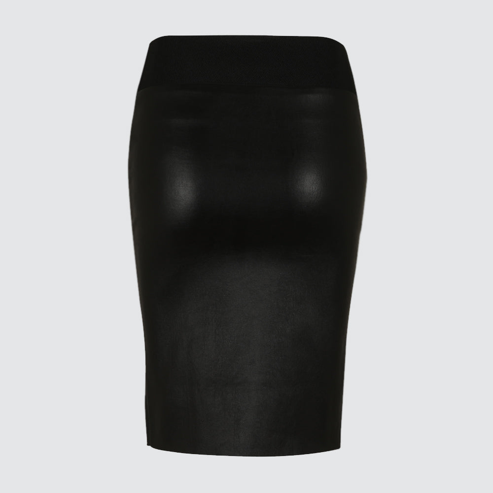 Leather skirts - black - calfskin