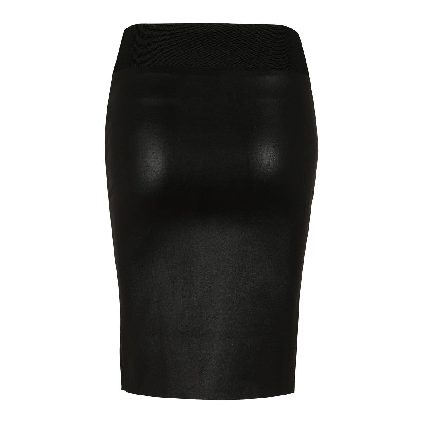 Leather skirts - dark grey