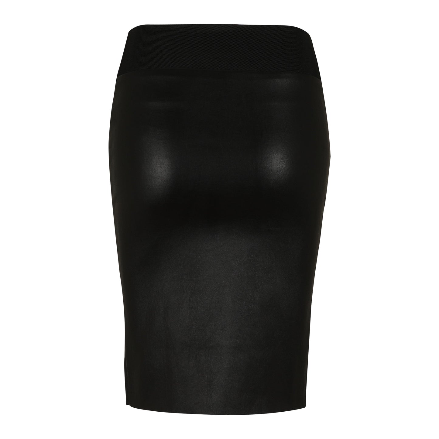 Leather skirts - navy