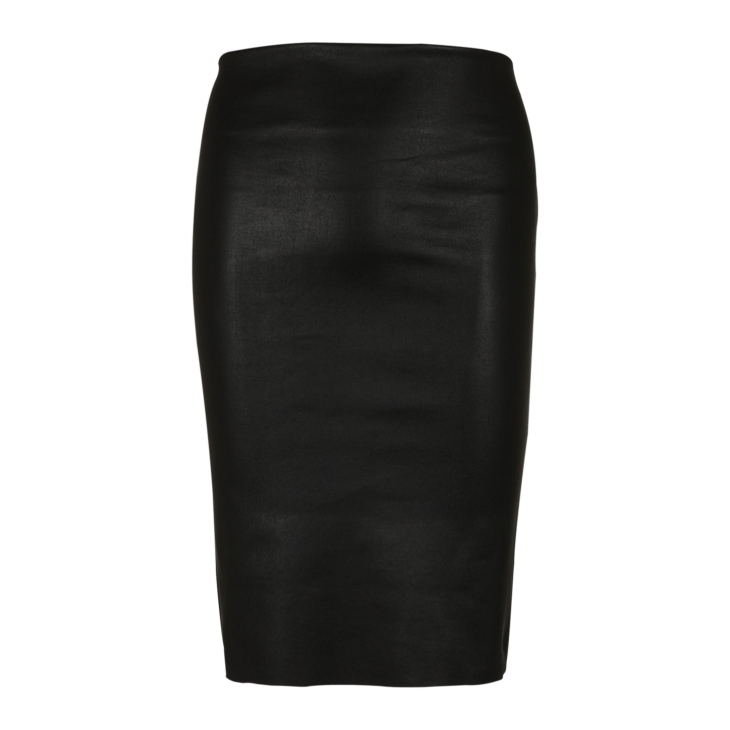 Leather skirts - black