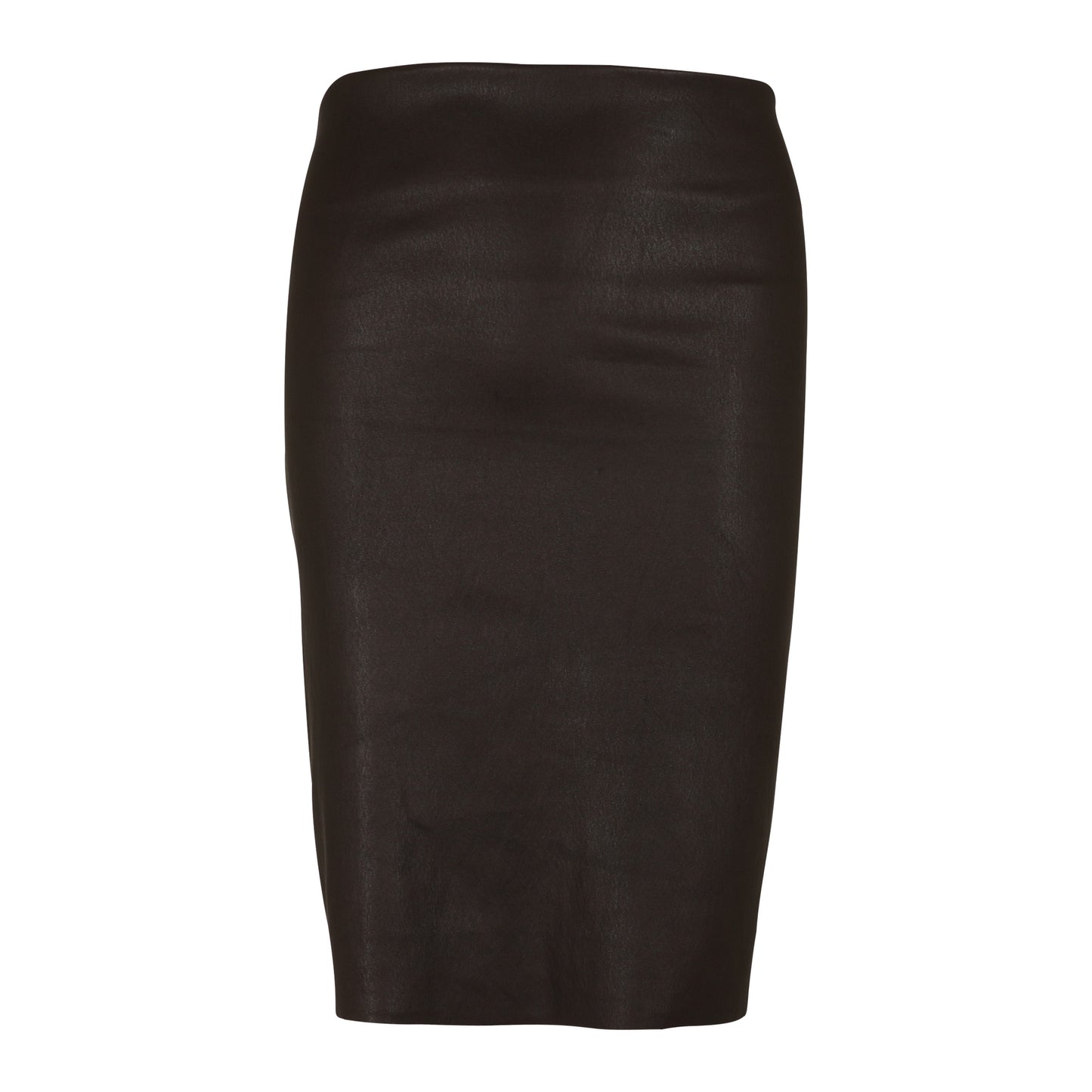 Leather skirts - bordeaux