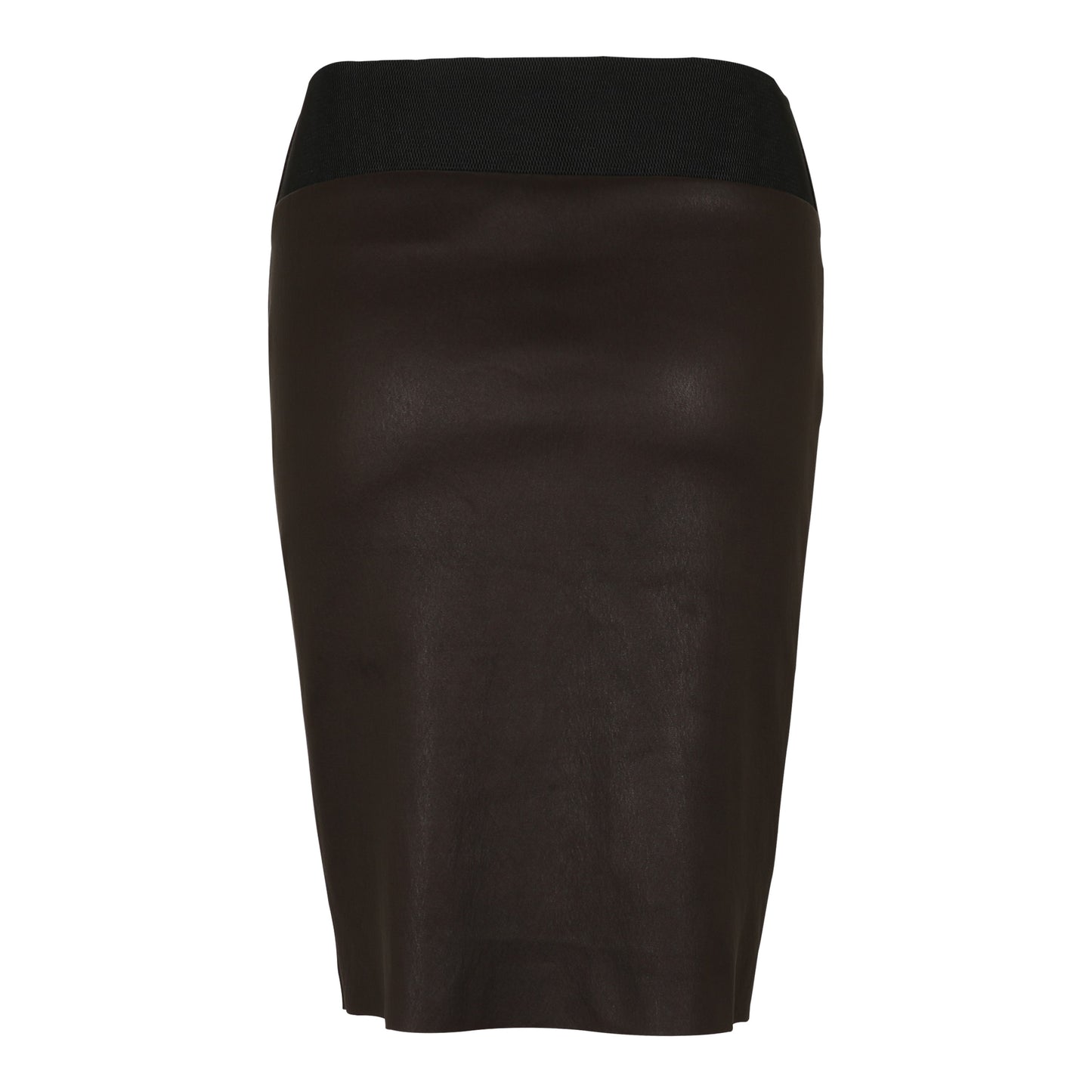 Leather skirts - bordeaux