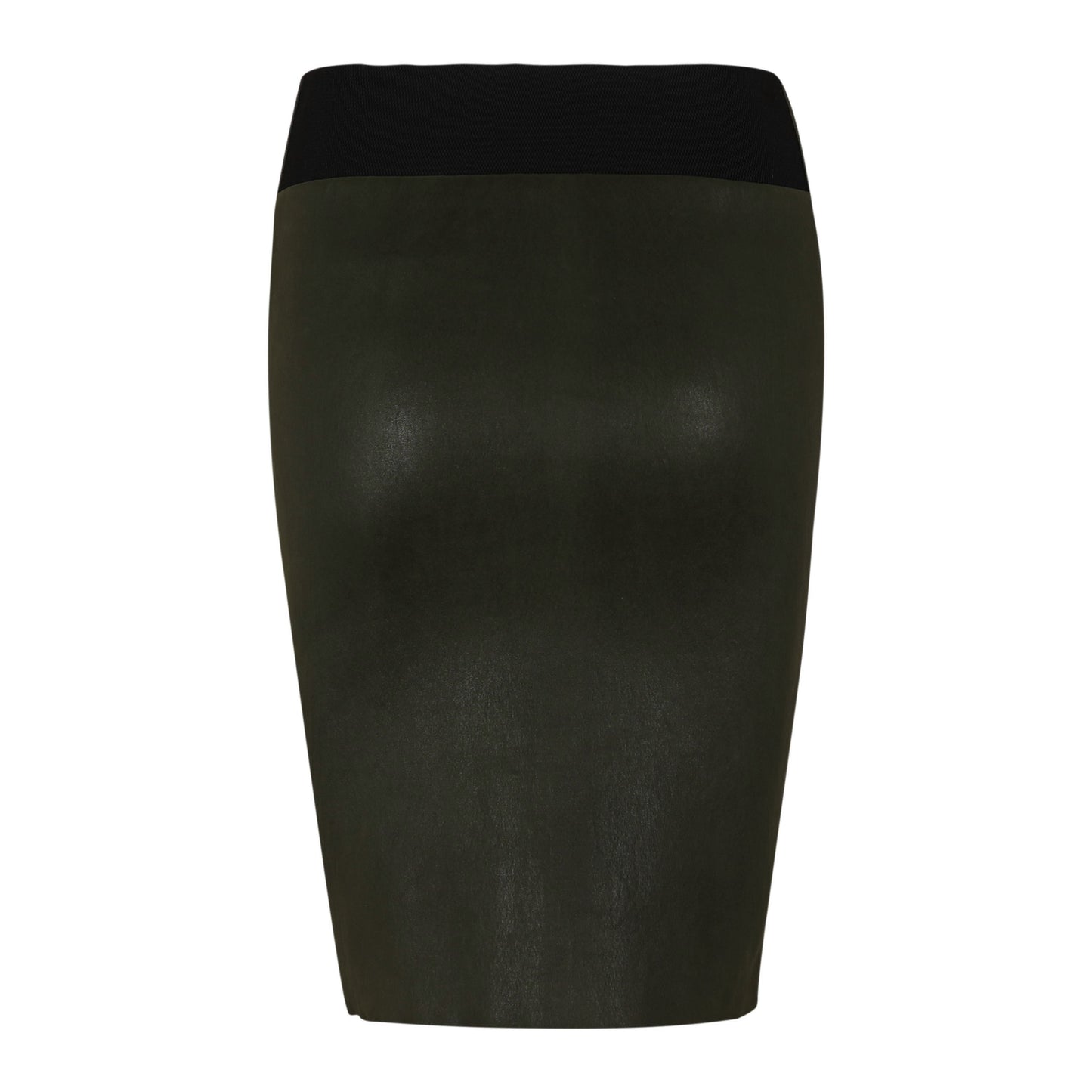 Leather skirts - black