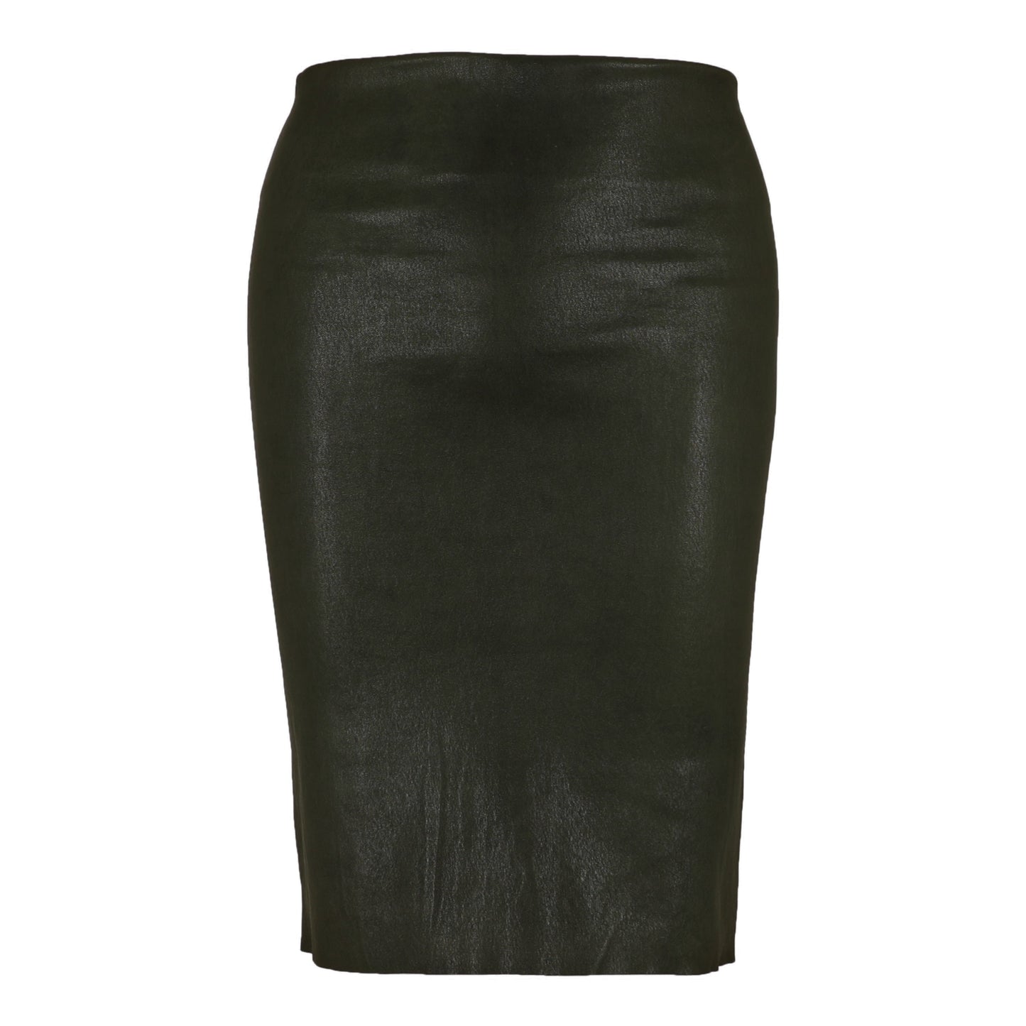 Leather skirts - navy