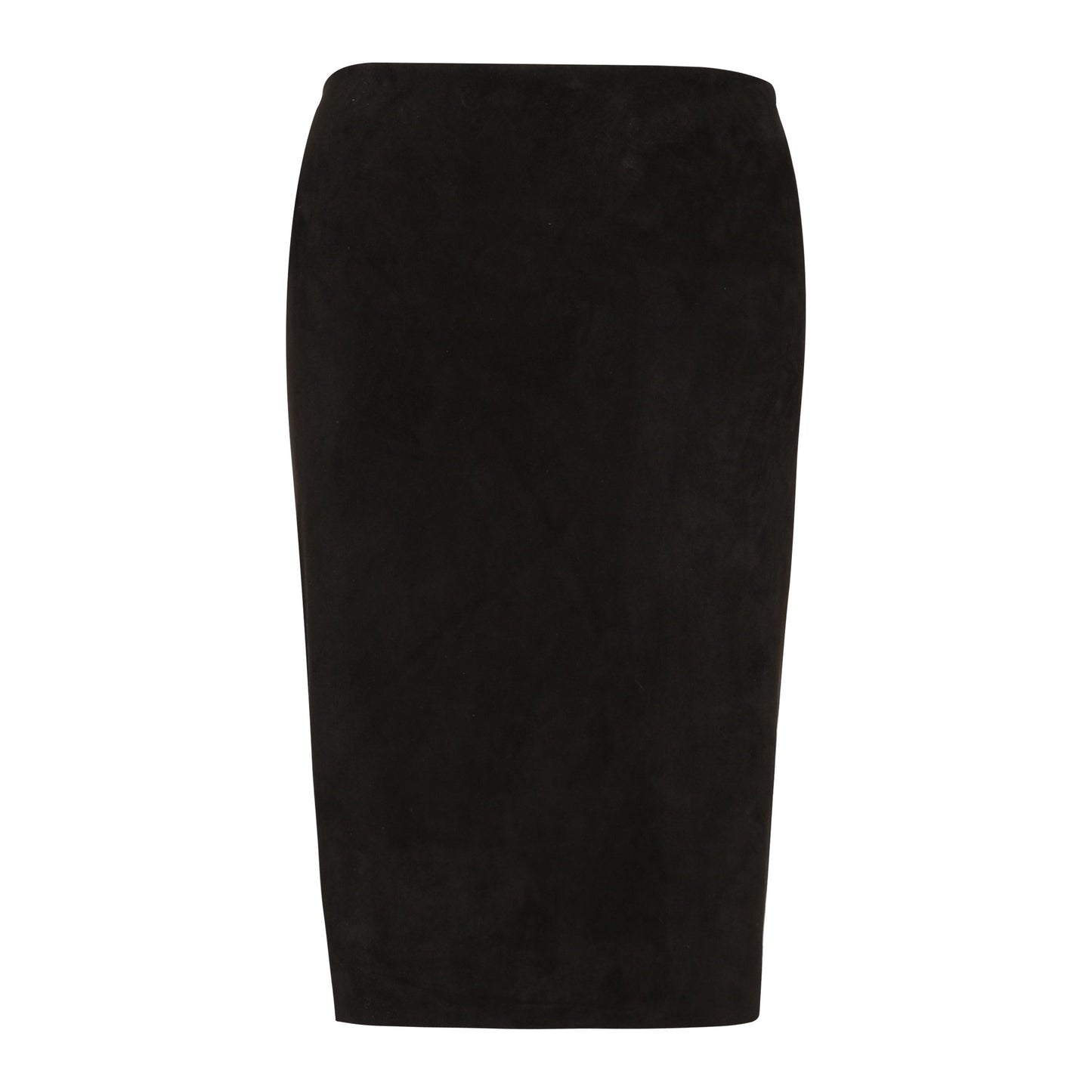 Leather skirts - dark brown - suede