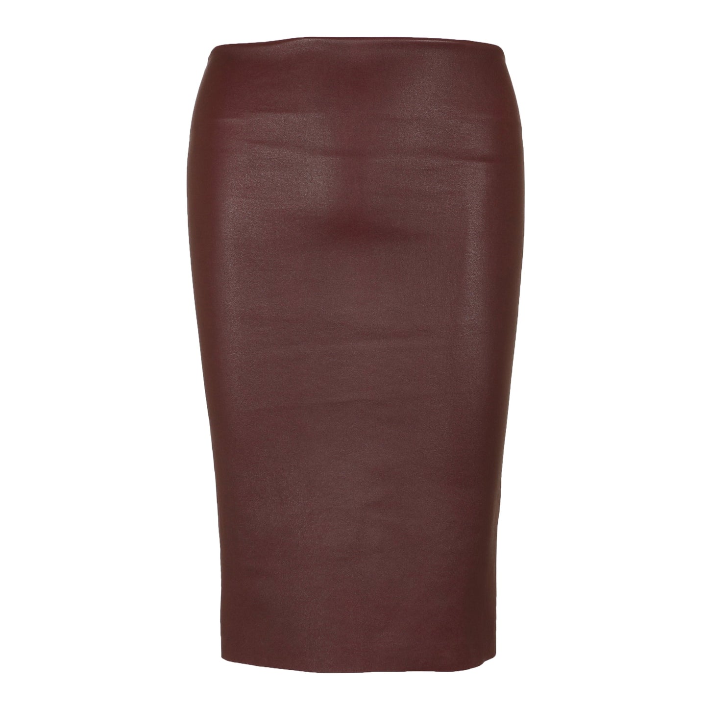 Leather skirts - dark grey