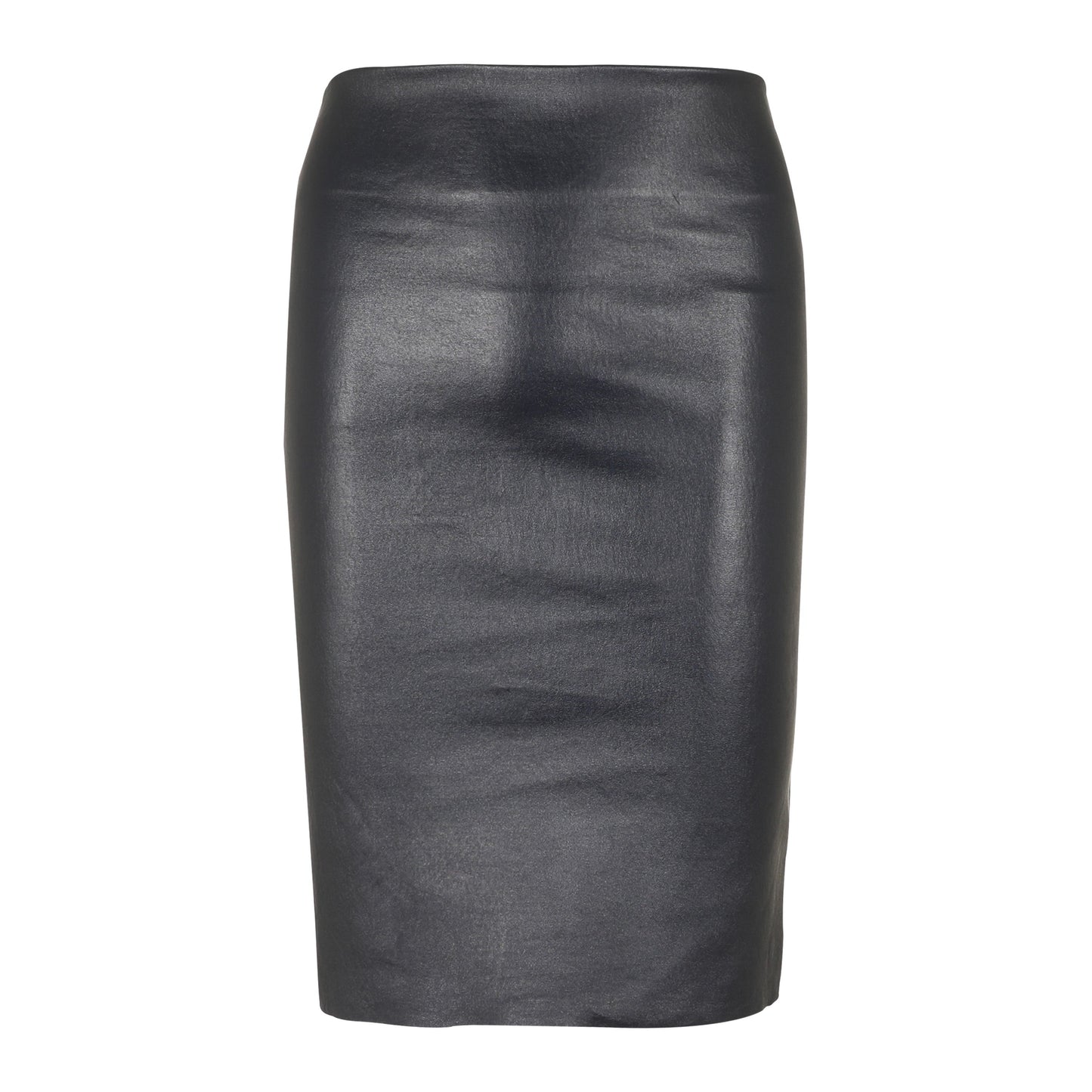 Leather skirts - dark brown