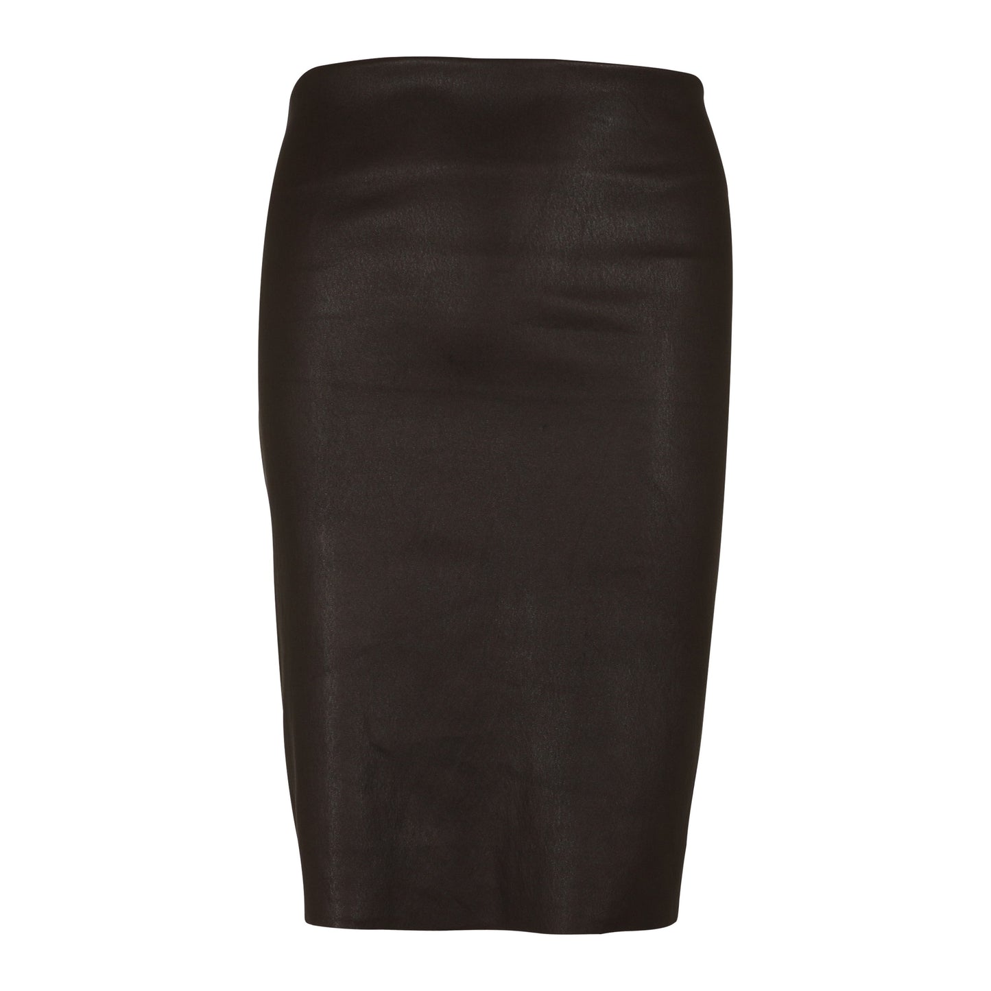 Leather skirts - navy