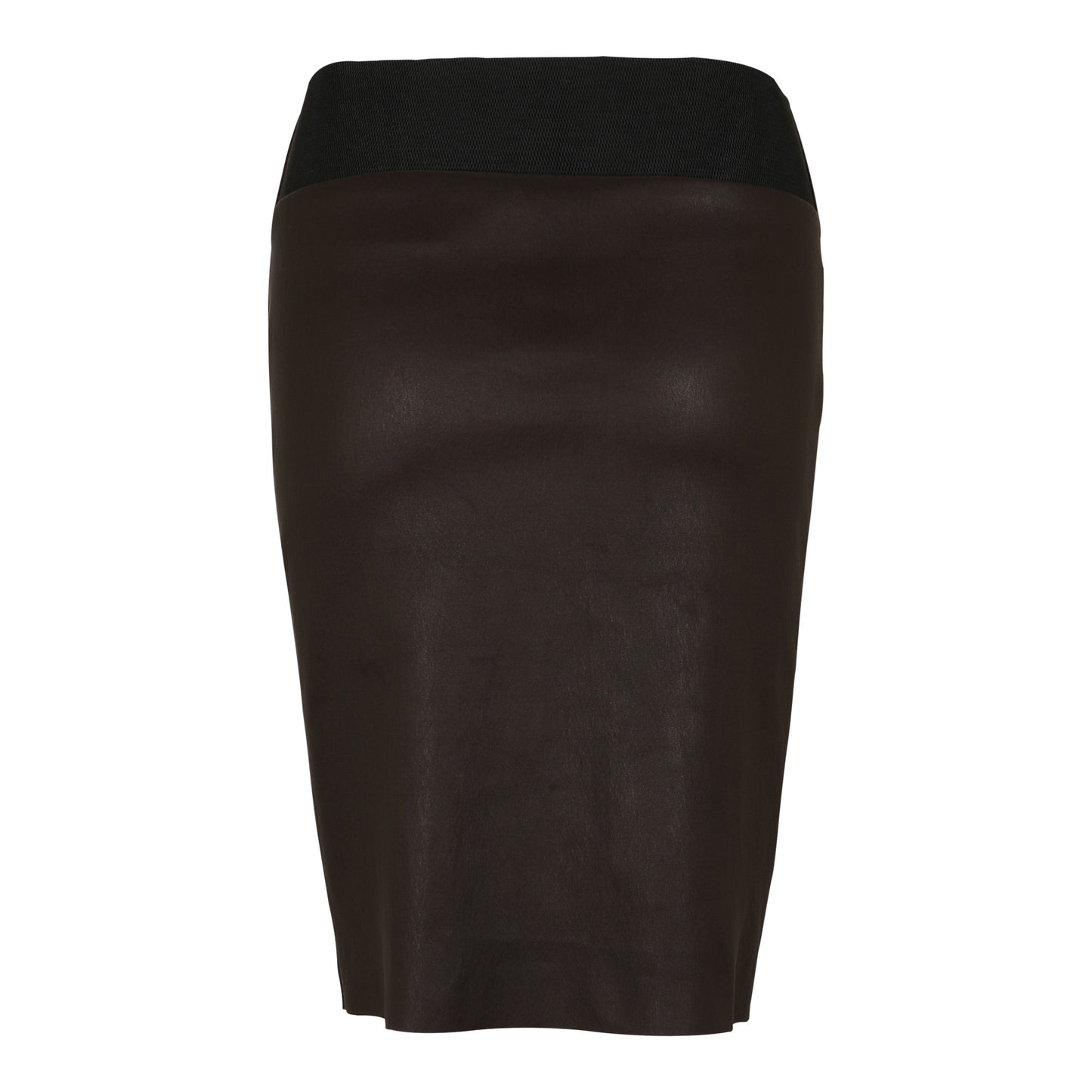 Leather skirts - black